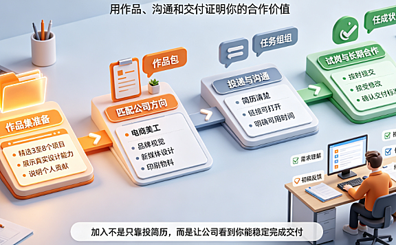 怎么去加入美工外包公司?全流程指南与避坑建议