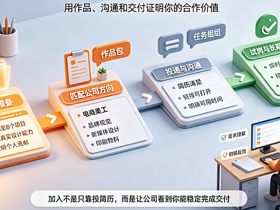 怎么去加入美工外包公司?全流程指南与避坑建议