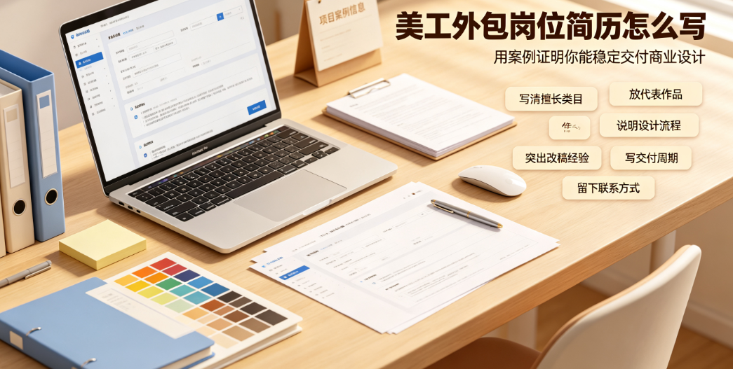 美工外包岗位简历怎么写?