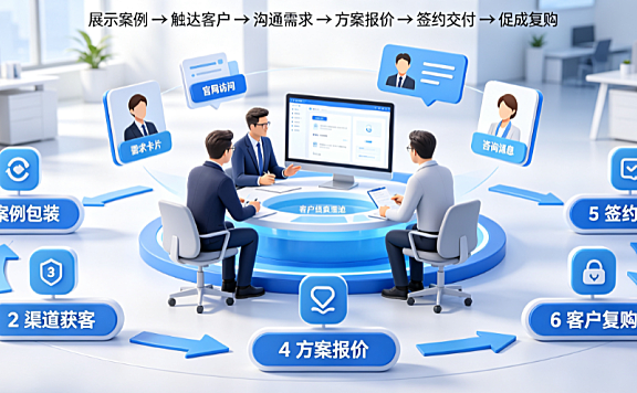 美工外包公司怎么找客户？B端获客渠道、销售SOP与复购策略