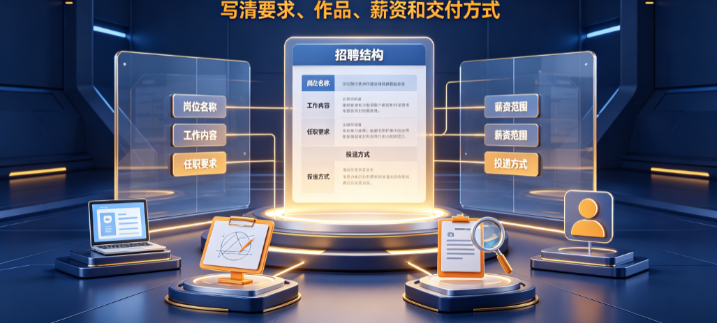 外包美工招聘文案怎么写？