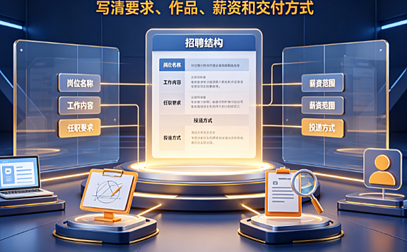 外包美工招聘文案怎么写?电商设计招募指南与高转化模板