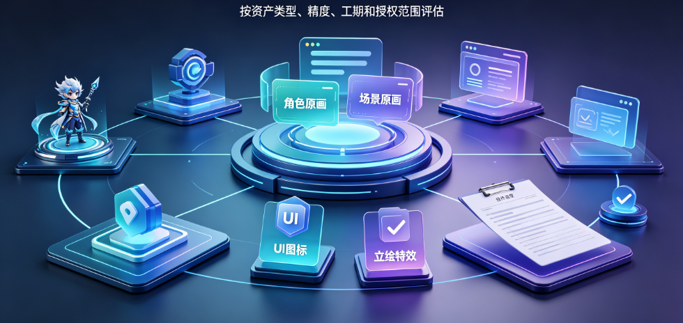 外包游戏美工怎么收费?