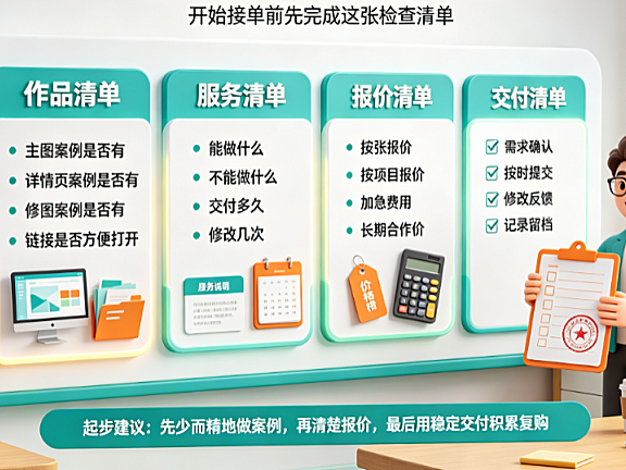 怎么做外包兼职美工?全流程实操与变现指南