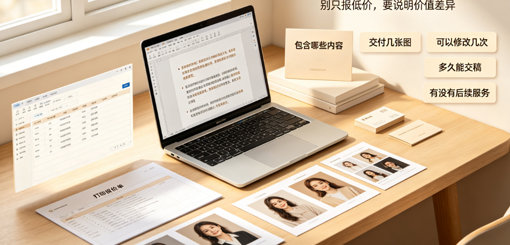 美工外包价格文案怎么写?