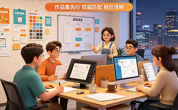 电商美工外包怎么找工作？高效求职渠道与避坑指南