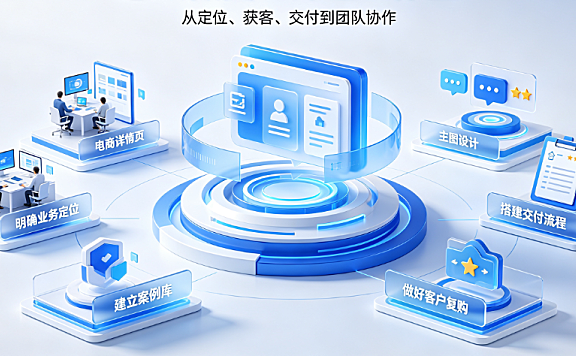 怎么做美工外包工作室?从起步到机构化运营全指南
