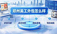 郑州美工外包怎么样?区域市场现状、优劣势与选择指南