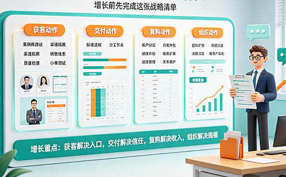美工外包公司怎么增长？破局路径与规模化指南
