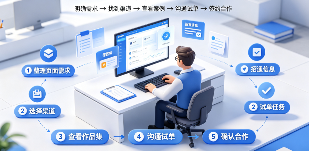 外包美工怎么找？