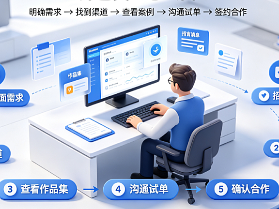 外包美工怎么找？精准筛选、试稿验证与合同管理指南