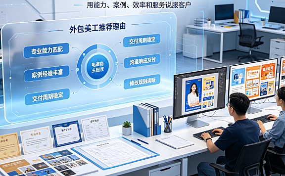 外包美工推荐理由怎么写?高转化汇报与评估指南