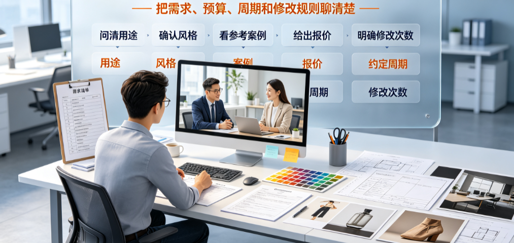 美工外包怎么聊客户呢？