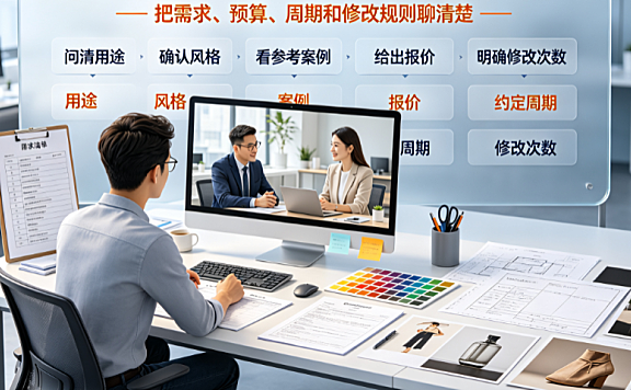 美工外包怎么聊客户呢？高转化沟通策略与谈判指南