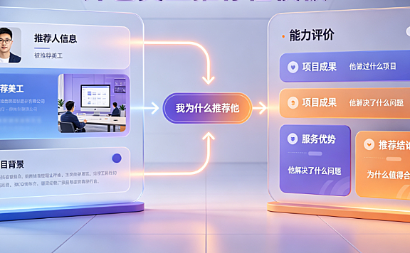 外包美工推荐信怎么写？商业背书与实操指南