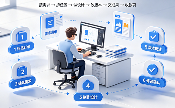 怎么做外包的美工？能力模型、接单策略与职业发展指南