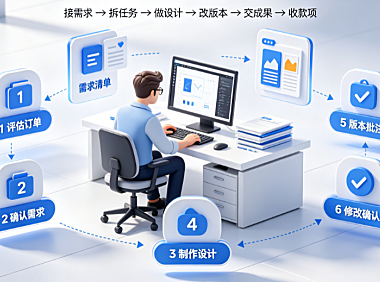 怎么做外包的美工?能力模型、接单策略与职业发展指南