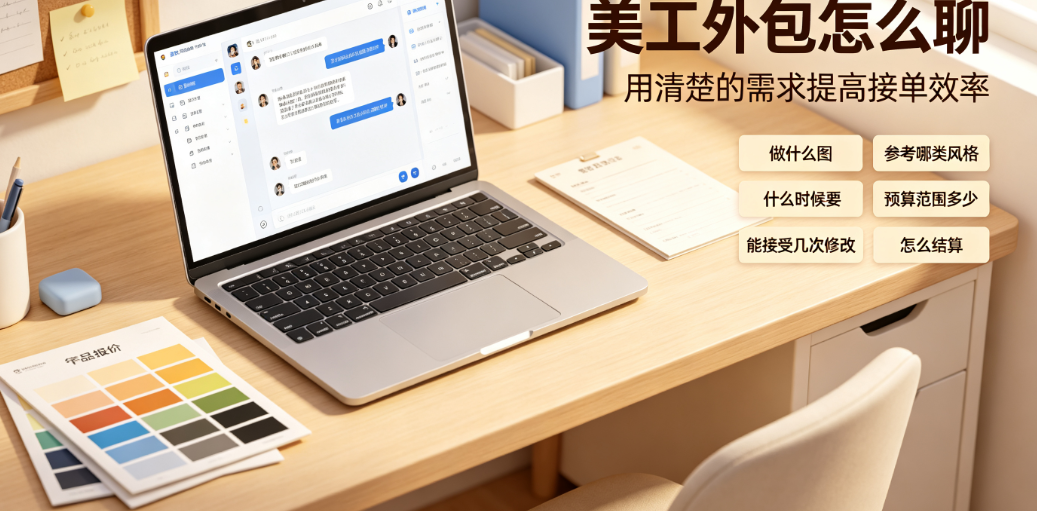 美工外包怎么聊？