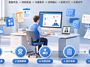 想做外包美工怎么找工作?求职路径、作品集准备与面试指南