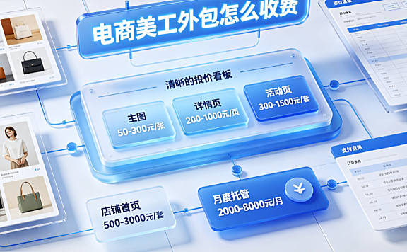 电商美工外包怎么收费?计费模式、价格区间与交易避坑指南