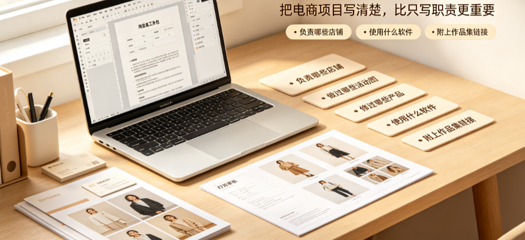 淘宝美工外包简历怎么写？