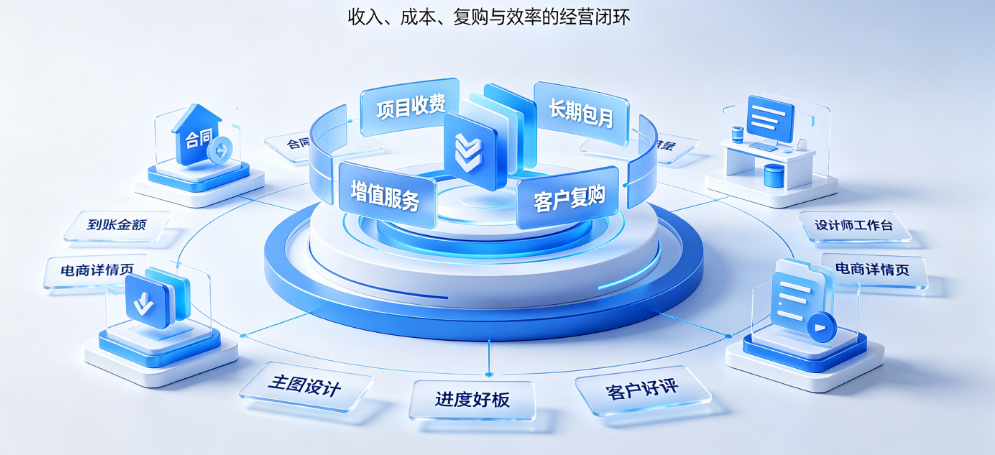 美工外包公司怎么赚钱？