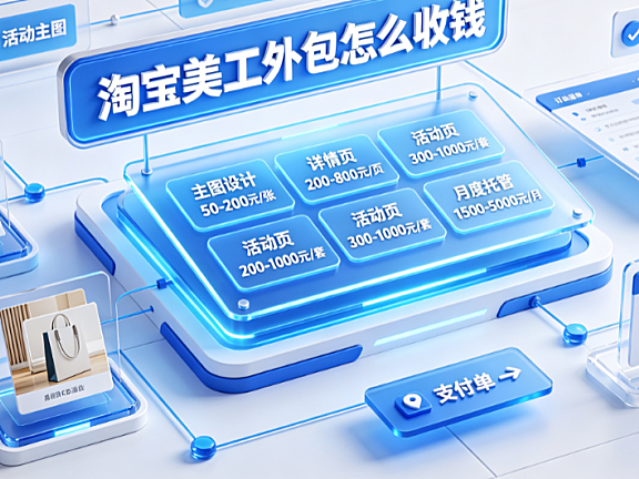 淘宝美工外包怎么收钱？计费模式、价格区间与付款避坑指南