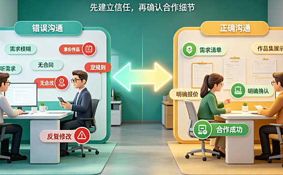 美工外包怎么聊客户的?电商设计沟通与成单指南
