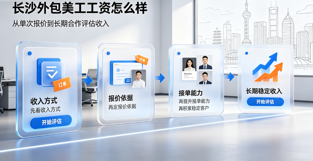 长沙外包美工工资怎么样？
