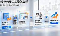 长沙外包美工工资怎么样？收入结构与提效指南