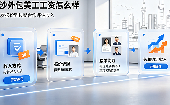 长沙外包美工工资怎么样？收入结构与提效指南