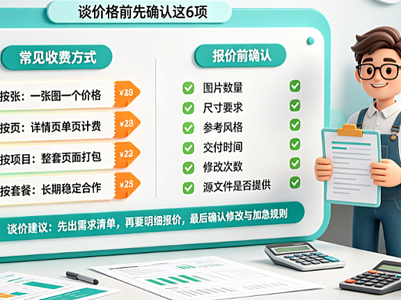 美工外包店铺怎么收费?计费模式与控本指南