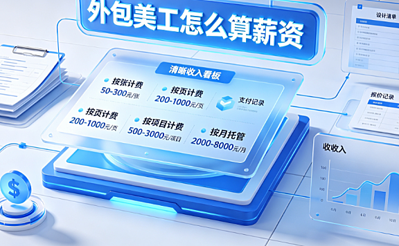外包美工怎么算薪资？结构拆解、行业标准与谈判指南