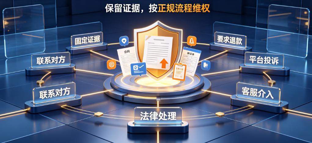 外包美工被骗怎么办理？