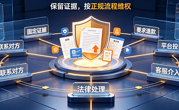 外包美工被骗怎么办理?标准化维权流程与材料指南