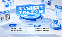 淘宝店铺美工外包怎么样?合作利弊、挑选标准与避坑指南
