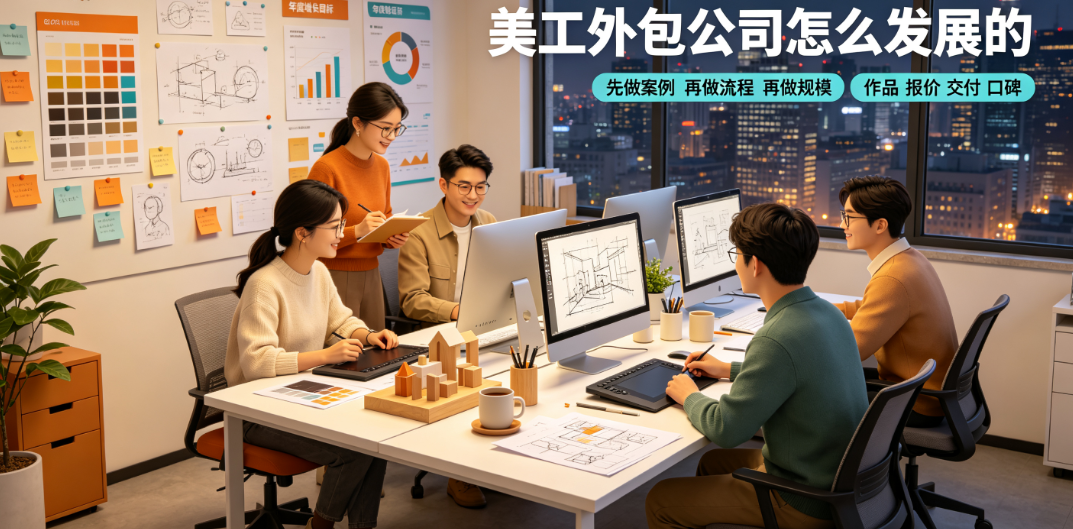 美工外包公司怎么发展的？