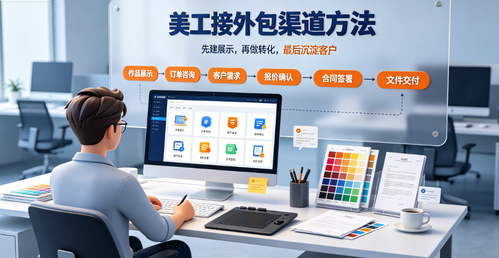 美工接外包渠道怎么做的?