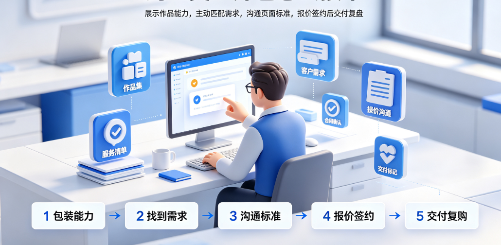 淘宝美工外包怎么接单？