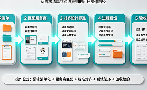 电商美工外包怎么操作?全流程SOP与实操指南