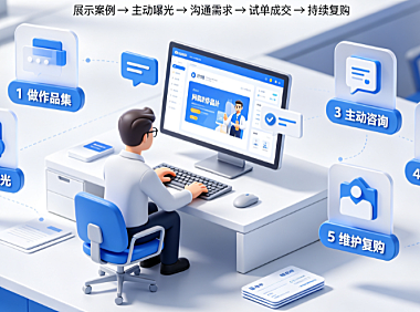 美工外包怎么找客户?B端获客渠道、销售SOP与复购策略