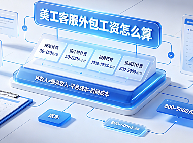 美工客服外包工资怎么算？结构拆解、行业标准与谈判指南