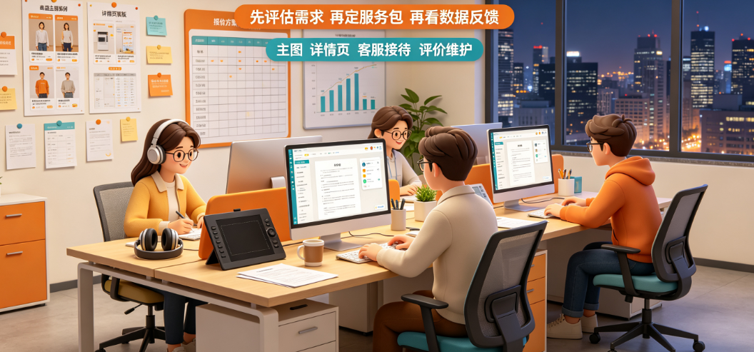 淘宝美工客服外包怎么样?