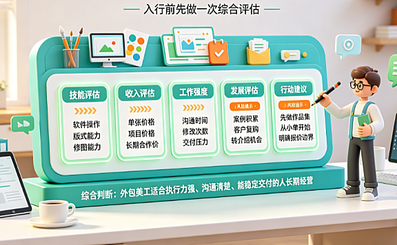 外包美工工作怎么样？真实现状与生存指南