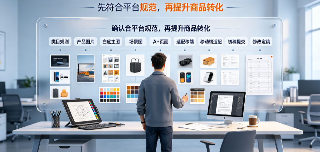 亚马逊外包美工怎么做？