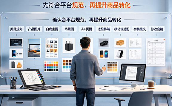 亚马逊外包美工怎么做？跨境视觉合规与高转化指南