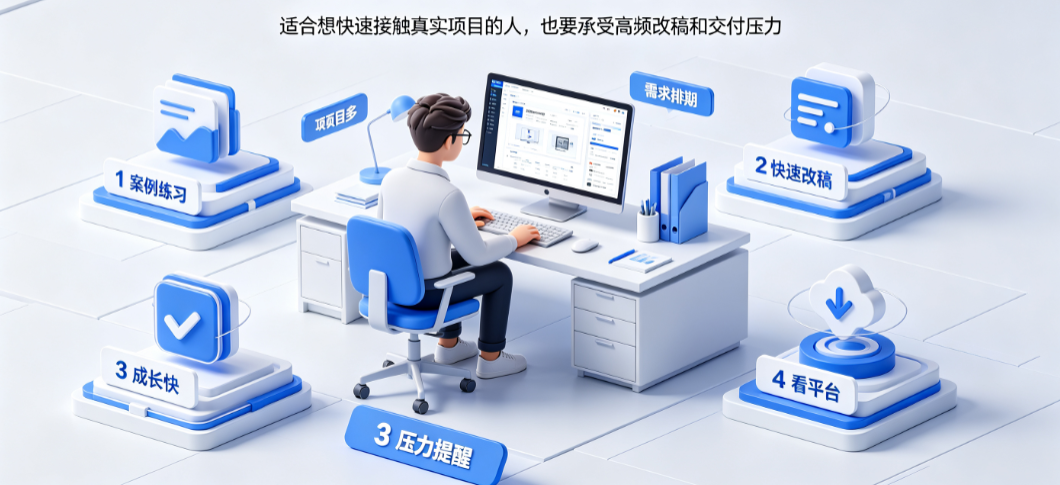 去外包公司学美工怎么样？
