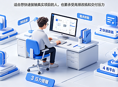 去外包公司学美工怎么样?成长路径、能力跃迁与避坑指南