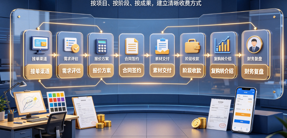 外包美工怎么付费赚钱？