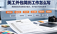 美工外包简历工作怎么写?高转化率项目经验包装指南
